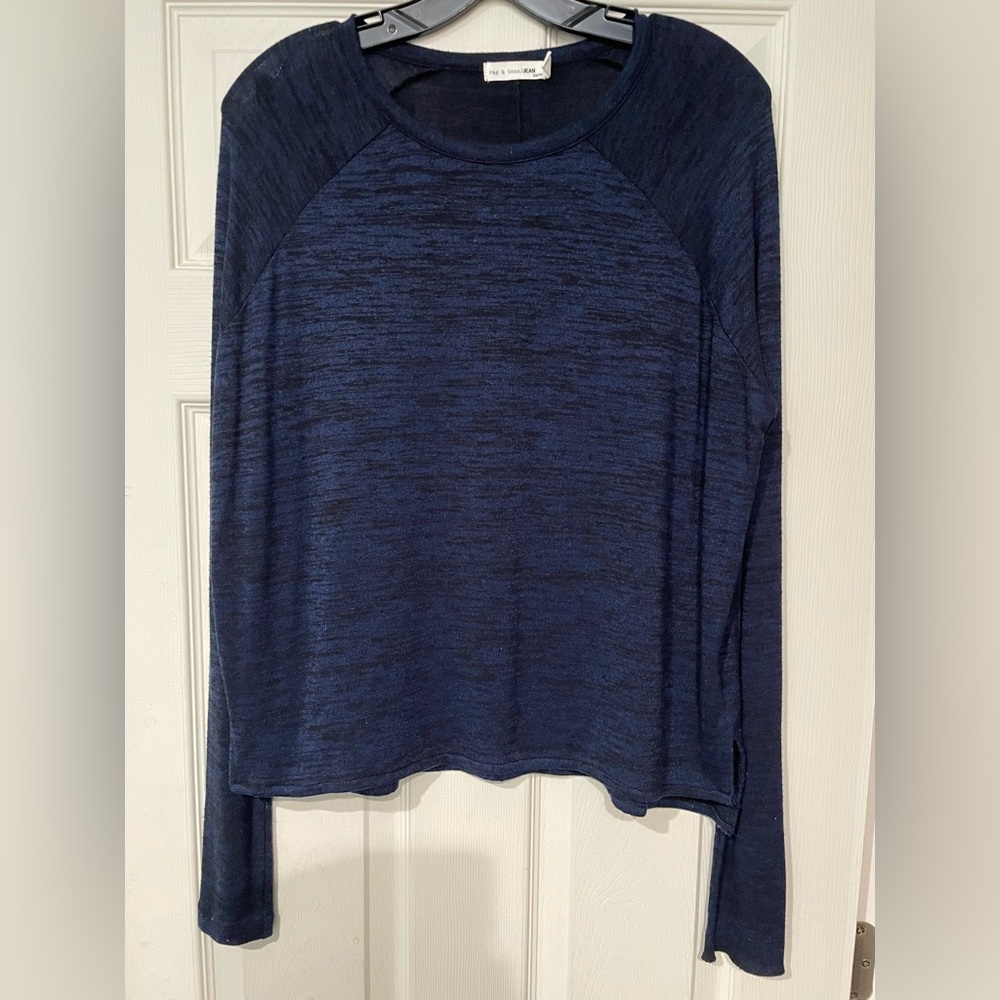 Rag & Bone Deep Blue Top